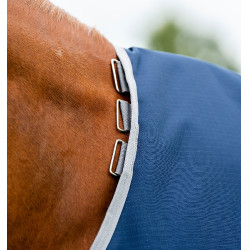Manta Amigo Ripstop Horseware 900D Plus Turnout 100g Marino / gris titanio Azul marino