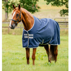 Manta Amigo Ripstop Horseware 900D Turnout 50g Marino / gris titanio Azul marino