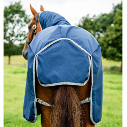 Manta Amigo Ripstop Horseware 900D Turnout 50g Marino / gris titanio Azul marino