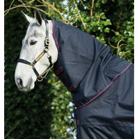 Cubrecuello Horseware 0g para manta Amigo XL Marino / marino / Rojo Azul marino