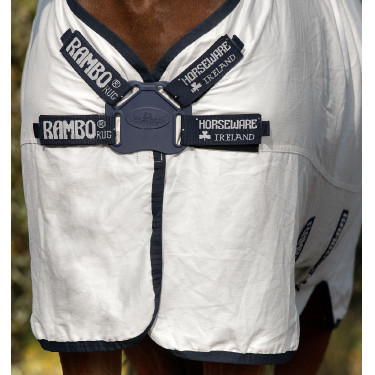 Cubre-moscas Rambo Natura Summer 0g con cubre-cuello Horseware Cubre-moscas Rambo Natura Summer 0g con cubre-cuello Horseware