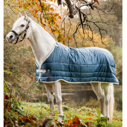 Forro Horseware 100g Eco Sarcelle eco print / gris Azul Forro Horseware 100g Eco Sarcelle eco print / gris Azul
