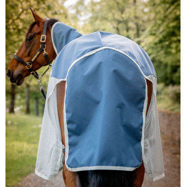 Cubre-moscas Horseware Amigo AmECO Combi 0g Verde azulado / gris