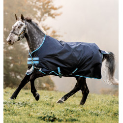 Manta Horseware Amigo Bravo 12 50g Turnout Marina / turquesa Azul Manta Horseware Amigo Bravo 12 50g Turnout Marina / turquesa Azul