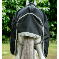 Manta Horseware Amigo Bravo 12 50g Turnout Negro / gris titanio / plata Manta Horseware Amigo Bravo 12 50g Turnout Negro / gris titanio / plata