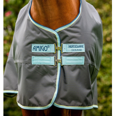 Manta Horseware Amigo Hero Ripstop Turnout forrada con polar 50g Manta Horseware Amigo Hero Ripstop Turnout forrada con polar 50g
