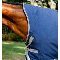 Manta Horseware Rhino Wug Vari-Layer 450g Verde a cuadros / azul marino Manta Horseware Rhino Wug Vari-Layer 450g Verde a cuadros / azul marino