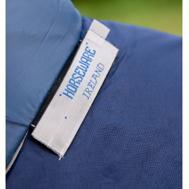 Manta Horseware Rhino Plus Vari-Layer 250g Negro / gris titanio / azul clásico