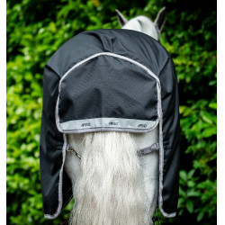 Horseware Amigo® Bravo 12 Plus 400g 1200D Manta Negro / gris titanio / plata