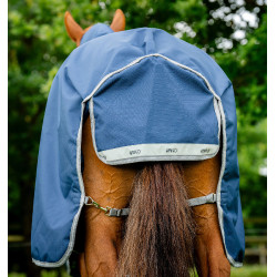 Horseware Amigo® Bravo 12 Plus Lite 0g 1200D Manta Marino / gris titanio / plata Azul marino