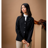 Chaqueta de concurso Horseware AA Platinium Motion Flex Pro Negro Chaqueta de concurso Horseware AA Platinium Motion Flex Pro Negro