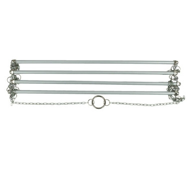 Colgador tipo escalera para mantillas et mantas