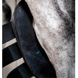 Protectores de corvejón Horseware Ice Gel Negro / negro
