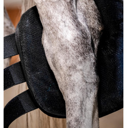 Protectores de corvejón Horseware Ice Gel Negro / negro