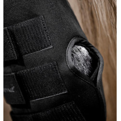 Protectores de corvejón Horseware Ice Gel Negro / negro