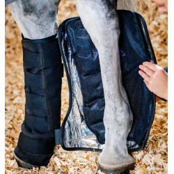 Guarniciones de establo Horseware Ice Gel Negro / negro Guarniciones de establo Horseware Ice Gel Negro / negro