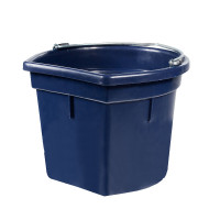 Cubo con borde plano 19l. Horze Peacoat azul oscuro