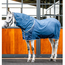 Cubrecuello Horseware Ionic Therapy Mesh Cooler Bleu imperial / argent /Marine Azul