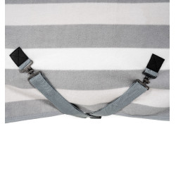 Manta polar Horseware Newmarket Poney Fleece Cooler Carbón de leña Witney Gris