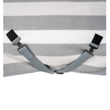 Manta polar Horseware Newmarket Poney Fleece Cooler Carbón de leña Witney Gris