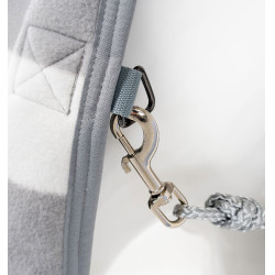 Manta polar Horseware Newmarket Poney Fleece Cooler Carbón de leña Witney Gris