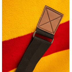 Manta polar Horseware Newmarket Fleece Cooler Oro blanco