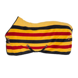 Manta polar Horseware Newmarket Fleece Cooler Oro blanco