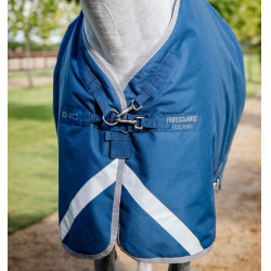 Manta Horseware Ionic Therapy Turnout 100g Bleu imperial / argent /Marine Azul