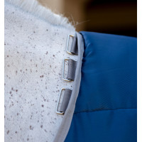 Manta de cuadra Horseware Amigo Ripstop Insulator Poni 100g Marino / gris titanio Azul marino