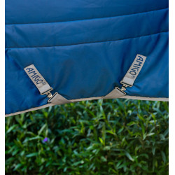 Manta de cuadra Horseware Amigo Ripstop Insulator Poni 100g Marino / gris titanio Azul marino Manta de cuadra Horseware Amigo Ripstop Insulator Poni 100g Marino / gris titanio Azul marino