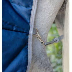 Manta de cuadra Horseware Amigo Ripstop Insulator Poni 100g Marino / gris titanio Azul marino Manta de cuadra Horseware Amigo Ripstop Insulator Poni 100g Marino / gris titanio Azul marino