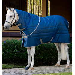 Manta de cuadra Horseware Amigo Ripstop Insulator Plus 200g Marino / gris titanio Azul marino Manta de cuadra Horseware Amigo Ripstop Insulator Plus 200g Marino / gris titanio Azul marino
