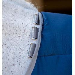 Manta de cuadra Horseware Amigo Ripstop Insulator 350g Marino / gris titanio Azul marino