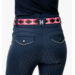 Cinturón Horseware Newmarket Polo Rosa Cinturón Horseware Newmarket Polo Rosa