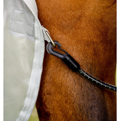 Cubre-moscas Horseware Amigo AmECO Combi 0g Verde azulado / gris Cubre-moscas Horseware Amigo AmECO Combi 0g Verde azulado / gris