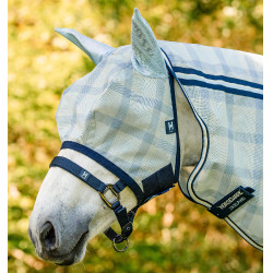 Máscaras anti-moscas Horseware Newmarket Marine witney Azul marino