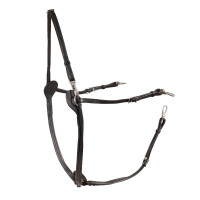 Pechopetral de pecho americana cuero Finn-Tack Negro Pechopetral de pecho americana cuero Finn-Tack Negro