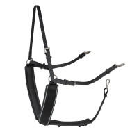 Pechopetral en síntetico tipo entrenamiento en Y Finn-Tack Pro Negro
