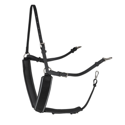 Pechopetral en síntetico tipo entrenamiento en Y Finn-Tack Pro Negro