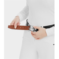 Cinturón Horse Pilot Veggie Negro / marrón dorado Cinturón Horse Pilot Veggie Negro / marrón dorado