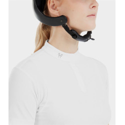 Camisa de concurso Aerolight de manga corta Horse Pilot mujer Blanco