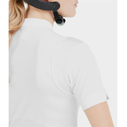 Camisa de concurso Aerolight de manga corta Horse Pilot mujer Blanco