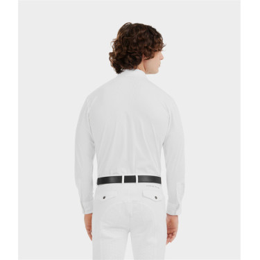 Camisa de concurso Aerolight de manga larga Horse Pilot para hombre Blanco Camisa de concurso Aerolight de manga larga Horse Pilot para hombre Blanco
