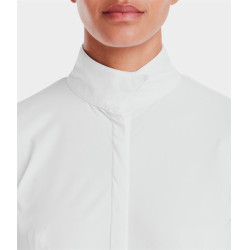 Camisa de concurso Monica Horse Pilot de manga larga para mujer Negro