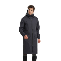 Impermeable largo Raintech Horse Pilot hombre Negro