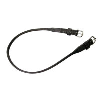 Ahogadero de cuero Finn-Tack Elite Negro