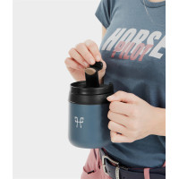 Taza Horse Pilot Aislada Índigo vintage Azul