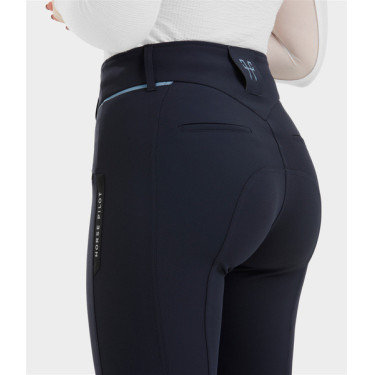 Pantalón X-Balance mujer Horse Pilot Noche oscura Negro
