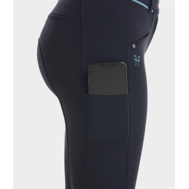 Pantalón X-Balance mujer Horse Pilot Noche oscura Negro
