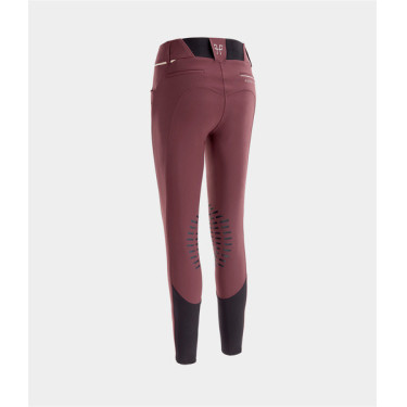Pantalón X-Design Horse Pilot mujer Burdeos